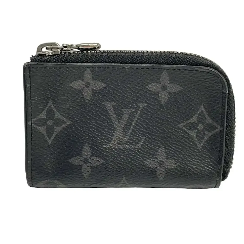 Louis Vuitton Porte Monnaie Jour (canvas) Coin Case M63536 Monogram Eclipse